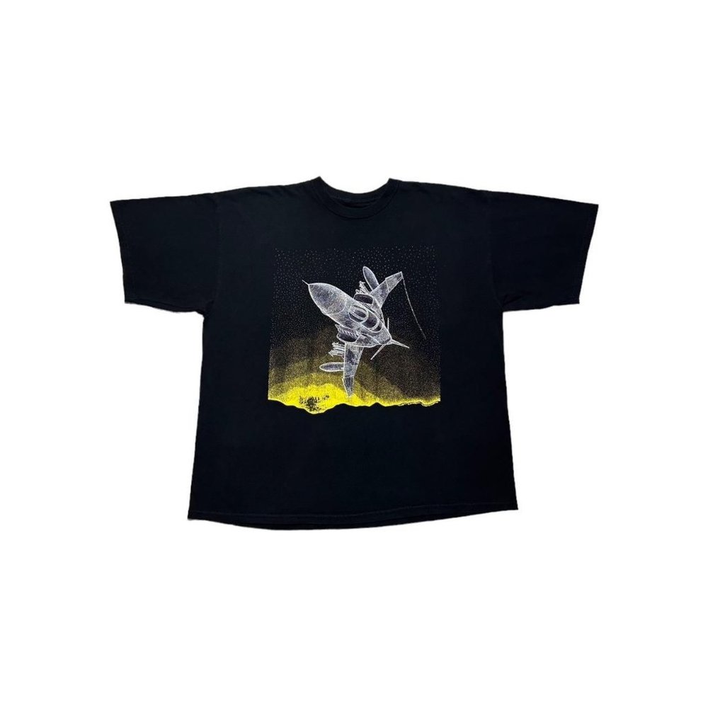 Y2K F4 Jet Double Sided T-Shirt